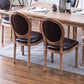 Solid Wood Country Style Dining Room Chair Matte Finish King Louis Back Side Chair Clearhalo ' kitchen&dining_furn' 'Dining Chairs' 'Dining Tables & Seating' 'dining_chair' 'furn' 'furn_dining_chair' 'Furniture' 'furniture_dining_chair' 'Kitchen & Dining Furniture' 'kitchen' 3643813