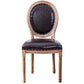 Solid Wood Country Style Dining Room Chair Matte Finish King Louis Back Side Chair Clearhalo ' kitchen&dining_furn' 'Dining Chairs' 'Dining Tables & Seating' 'dining_chair' 'furn' 'furn_dining_chair' 'Furniture' 'furniture_dining_chair' 'Kitchen & Dining Furniture' 'kitchen' 3643816