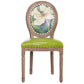 Solid Wood Country Style Dining Room Chair Matte Finish King Louis Back Side Chair Green 1 Piece Clearhalo ' kitchen&dining_furn' 'Dining Chairs' 'Dining Tables & Seating' 'dining_chair' 'furn' 'furn_dining_chair' 'Furniture' 'furniture_dining_chair' 'Kitchen & Dining Furniture' 'kitchen' 3643820