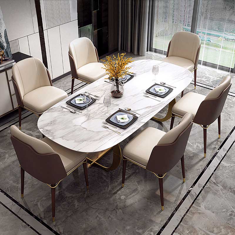 Contemporary Style Microfiber Leather Chair Parsons Dining Chair for Home Clearhalo ' kitchen&dining_furn' 'Dining Chairs' 'Dining Tables & Seating' 'dining_chair' 'furn' 'furn_dining_chair' 'Furniture' 'furniture_dining_chair' 'Kitchen & Dining Furniture' 'kitchen' 3643868