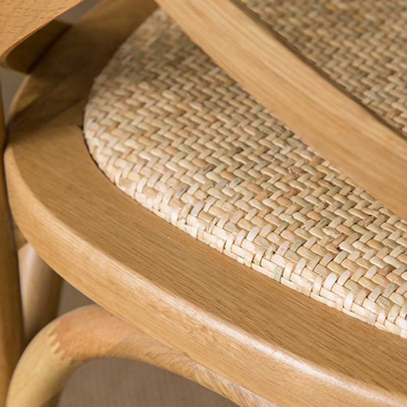 Solid Wood Traditional Dining Chair Matte Finish Cross Back Side Chair Clearhalo ' kitchen&dining_furn' 'Dining Chairs' 'Dining Tables & Seating' 'dining_chair' 'furn' 'furn_dining_chair' 'Furniture' 'furniture_dining_chair' 'Kitchen & Dining Furniture' 'kitchen' 3643904