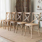 Solid Wood Traditional Dining Chair Matte Finish Cross Back Side Chair Clearhalo ' kitchen&dining_furn' 'Dining Chairs' 'Dining Tables & Seating' 'dining_chair' 'furn' 'furn_dining_chair' 'Furniture' 'furniture_dining_chair' 'Kitchen & Dining Furniture' 'kitchen' 3643912