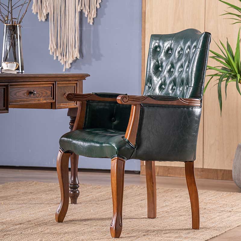 Solid Wood Country Style Indoor Chair Parsons Dining Chair of 23'' Wide Clearhalo ' kitchen&dining_furn' 'Dining Chairs' 'Dining Tables & Seating' 'dining_chair' 'furn' 'furn_dining_chair' 'Furniture' 'furniture_dining_chair' 'Kitchen & Dining Furniture' 'kitchen' 3643928