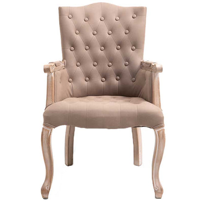 Solid Wood Country Style Indoor Chair Parsons Dining Chair of 23'' Wide Camel 1 Piece Clearhalo ' kitchen&dining_furn' 'Dining Chairs' 'Dining Tables & Seating' 'dining_chair' 'furn' 'furn_dining_chair' 'Furniture' 'furniture_dining_chair' 'Kitchen & Dining Furniture' 'kitchen' 3643933