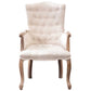 Solid Wood Country Style Indoor Chair Parsons Dining Chair of 23'' Wide Off-White 1 Piece Clearhalo ' kitchen&dining_furn' 'Dining Chairs' 'Dining Tables & Seating' 'dining_chair' 'furn' 'furn_dining_chair' 'Furniture' 'furniture_dining_chair' 'Kitchen & Dining Furniture' 'kitchen' 3643940