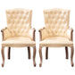 Solid Wood Country Style Indoor Chair Parsons Dining Chair of 23'' Wide Cream 2 Piece Set Clearhalo ' kitchen&dining_furn' 'Dining Chairs' 'Dining Tables & Seating' 'dining_chair' 'furn' 'furn_dining_chair' 'Furniture' 'furniture_dining_chair' 'Kitchen & Dining Furniture' 'kitchen' 3643944
