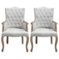 Solid Wood Country Style Indoor Chair Parsons Dining Chair of 23'' Wide White 2 Piece Set Clearhalo ' kitchen&dining_furn' 'Dining Chairs' 'Dining Tables & Seating' 'dining_chair' 'furn' 'furn_dining_chair' 'Furniture' 'furniture_dining_chair' 'Kitchen & Dining Furniture' 'kitchen' 3643950