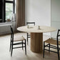 Solid Wood Brown Tone Dining Table Simplicity Pedestal Table for Dining Room Clearhalo ' dining_table' 'Dining Tables & Seating' 'Dining Tables' 'furn' 'furn_dining_table' 'Furniture' 'furniture_dining_table' 'Kitchen & Dining Furniture' 'kitchen&dining_furn' 'kitchen' 'kitchen_dining_table' 3649106