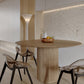 Solid Wood Brown Tone Dining Table Simplicity Pedestal Table for Dining Room Clearhalo ' dining_table' 'Dining Tables & Seating' 'Dining Tables' 'furn' 'furn_dining_table' 'Furniture' 'furniture_dining_table' 'Kitchen & Dining Furniture' 'kitchen&dining_furn' 'kitchen' 'kitchen_dining_table' 3649107
