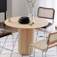 Contemporary Round Dining Table Pine Solid Wood Table with Pedestal Table Clearhalo ' dining_table' 'Dining Tables & Seating' 'Dining Tables' 'furn' 'furn_dining_table' 'Furniture' 'furniture_dining_table' 'Kitchen & Dining Furniture' 'kitchen&dining_furn' 'kitchen' 'kitchen_dining_table' 3649205