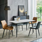 Metal Modern Rectangle Table Sintered Stone Table for Kitchen and Dining Room Clearhalo ' dining_table' 'Dining Tables & Seating' 'Dining Tables' 'furn' 'furn_dining_table' 'Furniture' 'furniture_dining_table' 'Kitchen & Dining Furniture' 'kitchen&dining_furn' 'kitchen' 'kitchen_dining_table' 3649226