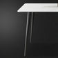 Metal Modern Rectangle Table Sintered Stone Table for Kitchen and Dining Room Clearhalo ' dining_table' 'Dining Tables & Seating' 'Dining Tables' 'furn' 'furn_dining_table' 'Furniture' 'furniture_dining_table' 'Kitchen & Dining Furniture' 'kitchen&dining_furn' 'kitchen' 'kitchen_dining_table' 3649230