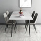 Metal Modern Rectangle Table Sintered Stone Table for Kitchen and Dining Room Clearhalo ' dining_table' 'Dining Tables & Seating' 'Dining Tables' 'furn' 'furn_dining_table' 'Furniture' 'furniture_dining_table' 'Kitchen & Dining Furniture' 'kitchen&dining_furn' 'kitchen' 'kitchen_dining_table' 3649238
