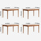 Modern Cherry Solid Wood Table Rectangle Dining Table with 4 Legs for Restaurant Clearhalo ' dining_table' 'Dining Tables & Seating' 'Dining Tables' 'furn' 'furn_dining_table' 'Furniture' 'furniture_dining_table' 'Kitchen & Dining Furniture' 'kitchen&dining_furn' 'kitchen' 'kitchen_dining_table' 3649257