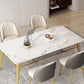 Modern Sintered Stone Top Standard Dining Table Rectangle Shape Dining Table for Kitchen Clearhalo ' dining_table' 'Dining Tables & Seating' 'Dining Tables' 'furn' 'furn_dining_table' 'Furniture' 'furniture_dining_table' 'Kitchen & Dining Furniture' 'kitchen&dining_furn' 'kitchen' 'kitchen_dining_table' 3649286