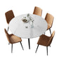 Modern Round Dining Table Sintered Stone Dining Table with 4 Black Legs for Home Kitchen Dinner Clearhalo ' dining_table' 'Dining Tables & Seating' 'Dining Tables' 'furn' 'furn_dining_table' 'Furniture' 'furniture_dining_table' 'Kitchen & Dining Furniture' 'kitchen&dining_furn' 'kitchen' 'kitchen_dining_table' 3649295