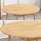 Contemporary Round Dining Table Rubberwood Solid Wood Table with 4 Legs for Dining Room Clearhalo ' dining_table' 'Dining Tables & Seating' 'Dining Tables' 'furn' 'furn_dining_table' 'Furniture' 'furniture_dining_table' 'Kitchen & Dining Furniture' 'kitchen&dining_furn' 'kitchen' 'kitchen_dining_table' 3649307