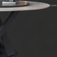 Contemporary Sintered Stone Round Dining Table Kitchen Standard Dining Table with Pedestal Base Clearhalo ' dining_table' 'Dining Tables & Seating' 'Dining Tables' 'furn' 'furn_dining_table' 'Furniture' 'furniture_dining_table' 'Kitchen & Dining Furniture' 'kitchen&dining_furn' 'kitchen' 'kitchen_dining_table' 3649324