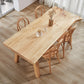 Solid Wood Rectangle Dining Table Modern Contemporary Pine Wood Table with 4 Legs Clearhalo ' dining_table' 'Dining Tables & Seating' 'Dining Tables' 'furn' 'furn_dining_table' 'Furniture' 'furniture_dining_table' 'Kitchen & Dining Furniture' 'kitchen&dining_furn' 'kitchen' 'kitchen_dining_table' 3649375