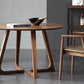 Modern Round Shape Solid Wood Dining Table Kitchen Standard Dining Table with Double Pedestal Clearhalo ' dining_table' 'Dining Tables & Seating' 'Dining Tables' 'furn' 'furn_dining_table' 'Furniture' 'furniture_dining_table' 'Kitchen & Dining Furniture' 'kitchen&dining_furn' 'kitchen' 'kitchen_dining_table' 3649380