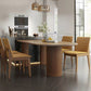Contemporary Dining Table Solid Wood Table with 3 Legs for Home Kitchen Dinner Clearhalo ' dining_table' 'Dining Tables & Seating' 'Dining Tables' 'furn' 'furn_dining_table' 'Furniture' 'furniture_dining_table' 'Kitchen & Dining Furniture' 'kitchen&dining_furn' 'kitchen' 'kitchen_dining_table' 3649430