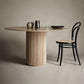 Pine Solid Wood Dining Table Simple Style Round Dining Site Table with Pedestal Casual Clearhalo ' dining_table' 'Dining Tables & Seating' 'Dining Tables' 'furn' 'furn_dining_table' 'Furniture' 'furniture_dining_table' 'Kitchen & Dining Furniture' 'kitchen&dining_furn' 'kitchen' 'kitchen_dining_table' 3649460