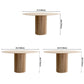 Pine Solid Wood Dining Table Simple Style Round Dining Site Table with Pedestal Casual Clearhalo ' dining_table' 'Dining Tables & Seating' 'Dining Tables' 'furn' 'furn_dining_table' 'Furniture' 'furniture_dining_table' 'Kitchen & Dining Furniture' 'kitchen&dining_furn' 'kitchen' 'kitchen_dining_table' 3649469