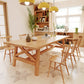 Simplicity Pine Solid Wood Dining Table Rectangular Table in Wood Color with Four-leg Clearhalo ' dining_table' 'Dining Tables & Seating' 'Dining Tables' 'furn' 'furn_dining_table' 'Furniture' 'furniture_dining_table' 'Kitchen & Dining Furniture' 'kitchen&dining_furn' 'kitchen' 'kitchen_dining_table' 3649508