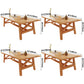 Simplicity Pine Solid Wood Dining Table Rectangular Table in Wood Color with Four-leg Clearhalo ' dining_table' 'Dining Tables & Seating' 'Dining Tables' 'furn' 'furn_dining_table' 'Furniture' 'furniture_dining_table' 'Kitchen & Dining Furniture' 'kitchen&dining_furn' 'kitchen' 'kitchen_dining_table' 3649517
