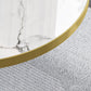 Contemporary Round Dining Table Sintered Stone Dining Table with Tulip Base for Dining Room Clearhalo ' dining_table' 'Dining Tables & Seating' 'Dining Tables' 'furn' 'furn_dining_table' 'Furniture' 'furniture_dining_table' 'Kitchen & Dining Furniture' 'kitchen&dining_furn' 'kitchen' 'kitchen_dining_table' 3649566