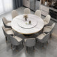 Modern Standard Kitchen Dining Table Sintered Stone Round Dining Table with Pedestal Base Clearhalo ' dining_table' 'Dining Tables & Seating' 'Dining Tables' 'furn' 'furn_dining_table' 'Furniture' 'furniture_dining_table' 'Kitchen & Dining Furniture' 'kitchen&dining_furn' 'kitchen' 'kitchen_dining_table' 3649569