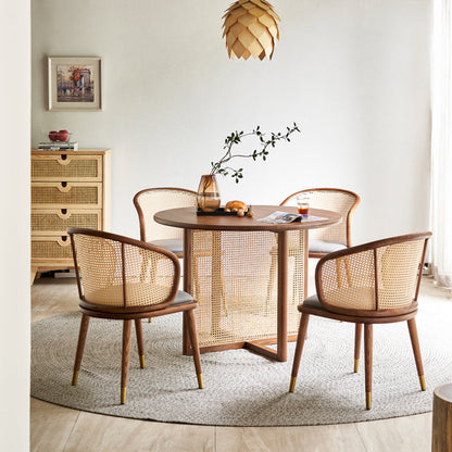 Modern Style Solid Wood Dining Table Sled Base Dining Site Table for Dining Room Without Chairs Clearhalo ' dining_table' 'Dining Tables & Seating' 'Dining Tables' 'furn' 'furn_dining_table' 'Furniture' 'furniture_dining_table' 'Kitchen & Dining Furniture' 'kitchen&dining_furn' 'kitchen' 'kitchen_dining_table' 3649575