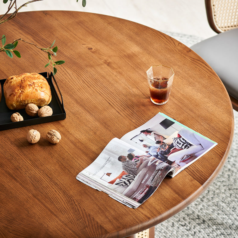 Modern Style Solid Wood Dining Table Sled Base Dining Site Table for Dining Room Clearhalo ' dining_table' 'Dining Tables & Seating' 'Dining Tables' 'furn' 'furn_dining_table' 'Furniture' 'furniture_dining_table' 'Kitchen & Dining Furniture' 'kitchen&dining_furn' 'kitchen' 'kitchen_dining_table' 3649578