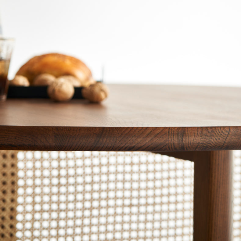 Modern Style Solid Wood Dining Table Sled Base Dining Site Table for Dining Room Clearhalo ' dining_table' 'Dining Tables & Seating' 'Dining Tables' 'furn' 'furn_dining_table' 'Furniture' 'furniture_dining_table' 'Kitchen & Dining Furniture' 'kitchen&dining_furn' 'kitchen' 'kitchen_dining_table' 3649581