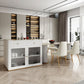 Metal Modern Free Form Indoor Table Sintered Stone Table for Kitchen and Dining Room Clearhalo ' dining_table' 'Dining Tables & Seating' 'Dining Tables' 'furn' 'furn_dining_table' 'Furniture' 'furniture_dining_table' 'Kitchen & Dining Furniture' 'kitchen&dining_furn' 'kitchen' 'kitchen_dining_table' 3649659