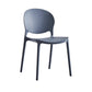 Modern Plastic Open Back Dining Side Chair 32"H Acrylic Dining Chair for Restaurant Clearhalo ' kitchen&dining_furn' 'Dining Chairs' 'Dining Tables & Seating' 'dining_chair' 'furn' 'furn_dining_chair' 'Furniture' 'furniture_dining_chair' 'Kitchen & Dining Furniture' 'kitchen' 3649904