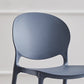 Modern Plastic Open Back Dining Side Chair 32"H Acrylic Dining Chair for Restaurant Clearhalo ' kitchen&dining_furn' 'Dining Chairs' 'Dining Tables & Seating' 'dining_chair' 'furn' 'furn_dining_chair' 'Furniture' 'furniture_dining_chair' 'Kitchen & Dining Furniture' 'kitchen' 3649906