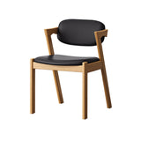 Contemporary Kitchen Solid Wood Dining Side Chair Opening Back Dining Side Chair Clearhalo ' kitchen&dining_furn' 'Dining Chairs' 'Dining Tables & Seating' 'dining_chair' 'furn' 'furn_dining_chair' 'Furniture' 'furniture_dining_chair' 'Kitchen & Dining Furniture' 'kitchen' 3649943