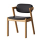 Contemporary Kitchen Solid Wood Dining Side Chair Opening Back Dining Side Chair Black 1 Piece Natural Wood Clearhalo ' kitchen&dining_furn' 'Dining Chairs' 'Dining Tables & Seating' 'dining_chair' 'furn' 'furn_dining_chair' 'Furniture' 'furniture_dining_chair' 'Kitchen & Dining Furniture' 'kitchen' 3649951