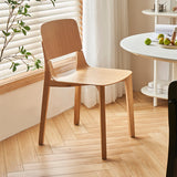 Nordic Style Solid Wood Dining Room Chair Armless Open Back Dining Side Chair for Home Use Clearhalo ' kitchen&dining_furn' 'Dining Chairs' 'Dining Tables & Seating' 'dining_chair' 'furn' 'furn_dining_chair' 'Furniture' 'furniture_dining_chair' 'Kitchen & Dining Furniture' 'kitchen' 3649969