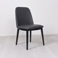 Contemporary Style Dining Side Chair Armless Kitchen Chair with Wooden Legs Dark Gray 1 Piece Clearhalo ' kitchen&dining_furn' 'Dining Chairs' 'Dining Tables & Seating' 'dining_chair' 'furn' 'furn_dining_chair' 'Furniture' 'furniture_dining_chair' 'Kitchen & Dining Furniture' 'kitchen' 3650056
