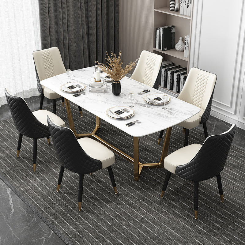 Scandinavian Style Wood Side Dining Chairs Dining Room Solid Back Chair Clearhalo ' kitchen&dining_furn' 'Dining Chairs' 'Dining Tables & Seating' 'dining_chair' 'furn' 'furn_dining_chair' 'Furniture' 'furniture_dining_chair' 'Kitchen & Dining Furniture' 'kitchen' 3650090