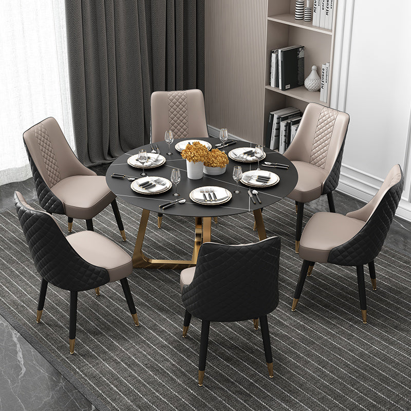 Scandinavian Style Wood Side Dining Chairs Dining Room Solid Back Chair Clearhalo ' kitchen&dining_furn' 'Dining Chairs' 'Dining Tables & Seating' 'dining_chair' 'furn' 'furn_dining_chair' 'Furniture' 'furniture_dining_chair' 'Kitchen & Dining Furniture' 'kitchen' 3650094