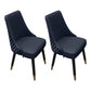 Scandinavian Style Wood Side Dining Chairs Dining Room Solid Back Chair Dark Blue 2 Piece Set Clearhalo ' kitchen&dining_furn' 'Dining Chairs' 'Dining Tables & Seating' 'dining_chair' 'furn' 'furn_dining_chair' 'Furniture' 'furniture_dining_chair' 'Kitchen & Dining Furniture' 'kitchen' 3650095