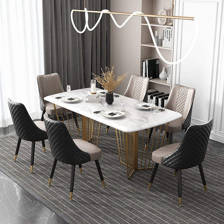Scandinavian Style Wood Side Dining Chairs Dining Room Solid Back Chair Clearhalo ' kitchen&dining_furn' 'Dining Chairs' 'Dining Tables & Seating' 'dining_chair' 'furn' 'furn_dining_chair' 'Furniture' 'furniture_dining_chair' 'Kitchen & Dining Furniture' 'kitchen' 3650109