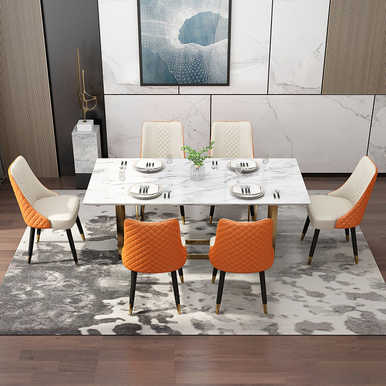 Scandinavian Style Wood Side Dining Chairs Dining Room Solid Back Chair Clearhalo ' kitchen&dining_furn' 'Dining Chairs' 'Dining Tables & Seating' 'dining_chair' 'furn' 'furn_dining_chair' 'Furniture' 'furniture_dining_chair' 'Kitchen & Dining Furniture' 'kitchen' 3650114