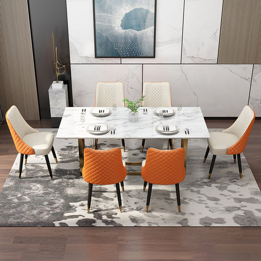 Scandinavian Style Wood Side Dining Chairs Dining Room Solid Back Chair Clearhalo ' kitchen&dining_furn' 'Dining Chairs' 'Dining Tables & Seating' 'dining_chair' 'furn' 'furn_dining_chair' 'Furniture' 'furniture_dining_chair' 'Kitchen & Dining Furniture' 'kitchen' 3650114