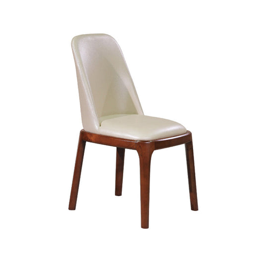 Minimalist Solid Wood Kitchen Dining Side Chair Solid Back Dining Side Chair Clearhalo ' kitchen&dining_furn' 'Dining Chairs' 'Dining Tables & Seating' 'dining_chair' 'furn' 'furn_dining_chair' 'Furniture' 'furniture_dining_chair' 'Kitchen & Dining Furniture' 'kitchen' 3650162