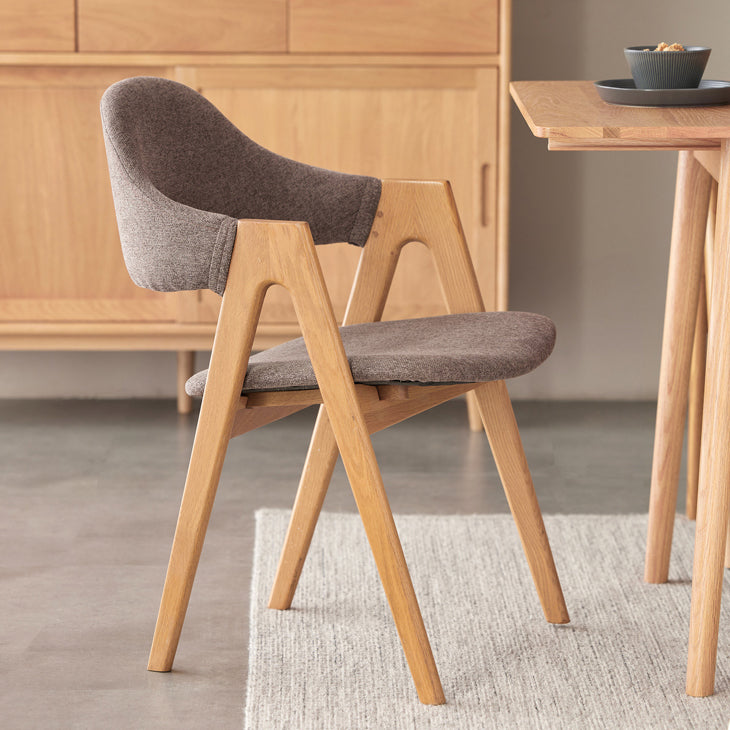 Contemporary Side Solid Wood Dining Room Chair Open Back Dining Side Chair for Home Use Clearhalo ' kitchen&dining_furn' 'Dining Chairs' 'Dining Tables & Seating' 'dining_chair' 'furn' 'furn_dining_chair' 'Furniture' 'furniture_dining_chair' 'Kitchen & Dining Furniture' 'kitchen' 3650212