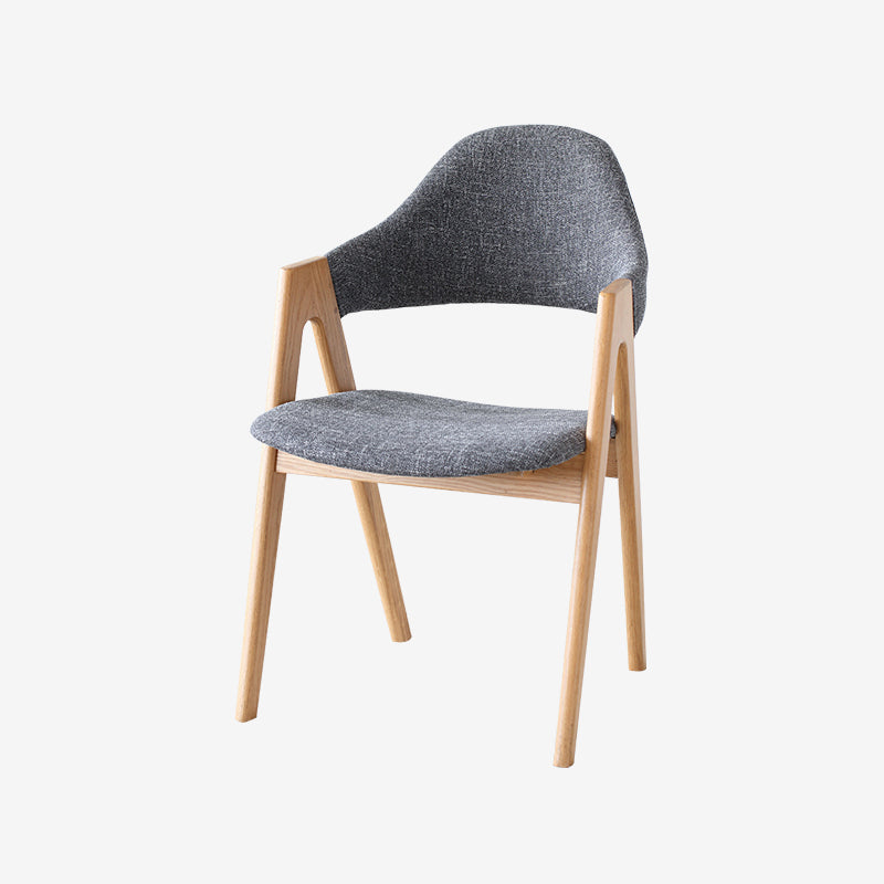 Contemporary Side Solid Wood Dining Room Chair Open Back Dining Side Chair for Home Use Clearhalo ' kitchen&dining_furn' 'Dining Chairs' 'Dining Tables & Seating' 'dining_chair' 'furn' 'furn_dining_chair' 'Furniture' 'furniture_dining_chair' 'Kitchen & Dining Furniture' 'kitchen' 3650214